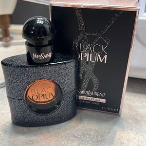 Black opium perfume. Barely worn because I didn’t like the smell of it.